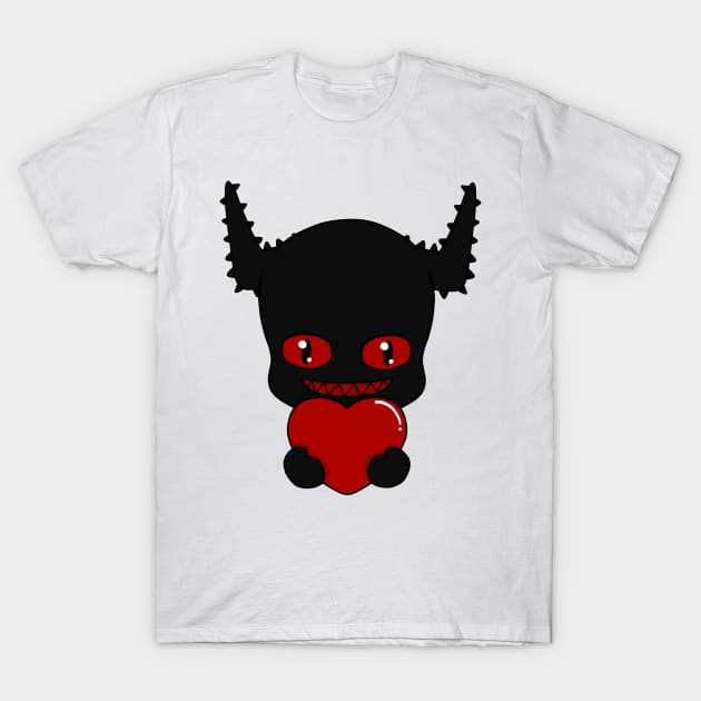 zalgo valentine chibi T-Shirt by LillyTheChibi